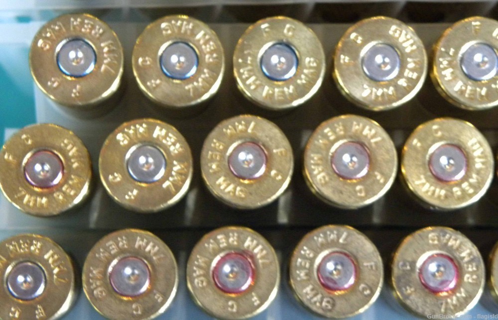 80 Rds Federal 7MM Rem Mag Remington Magnum Brass Once-Fired + More-img-2