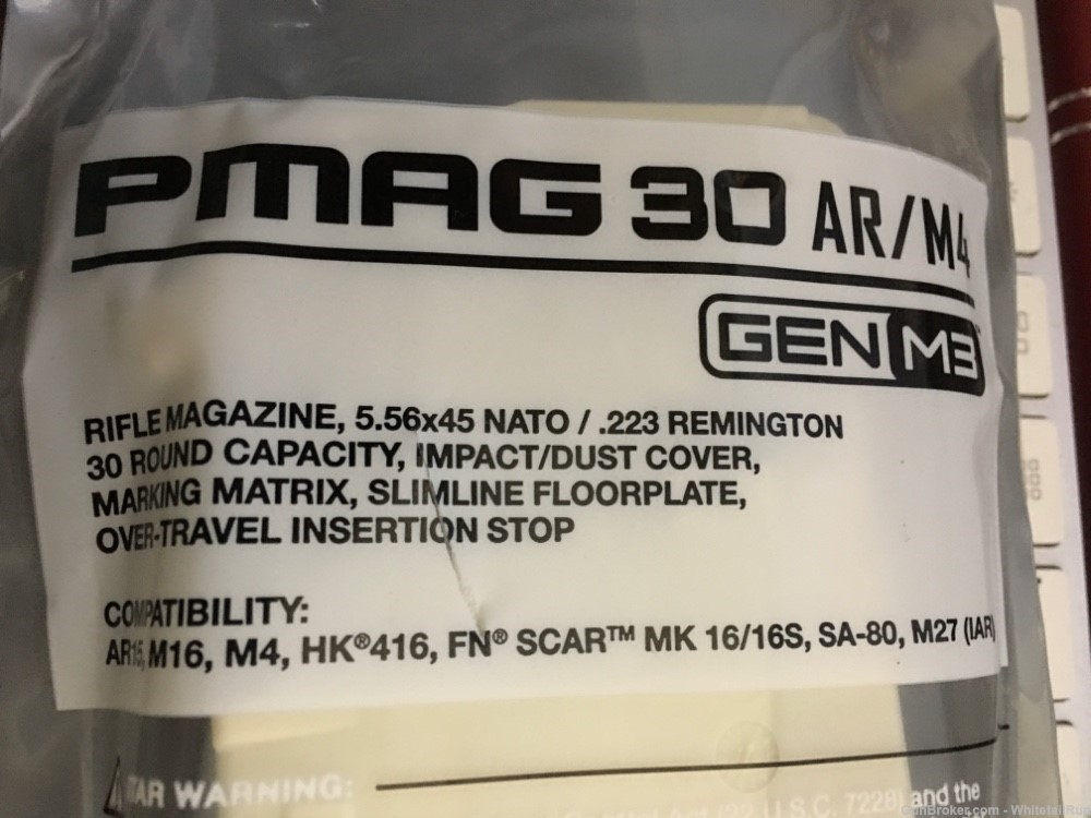 MAGPUL PMAG 30 AR/M4 GEN M3 30-ROUND SAND COLOR 5.56X45 NATO/.223 MAGAZINE-img-2