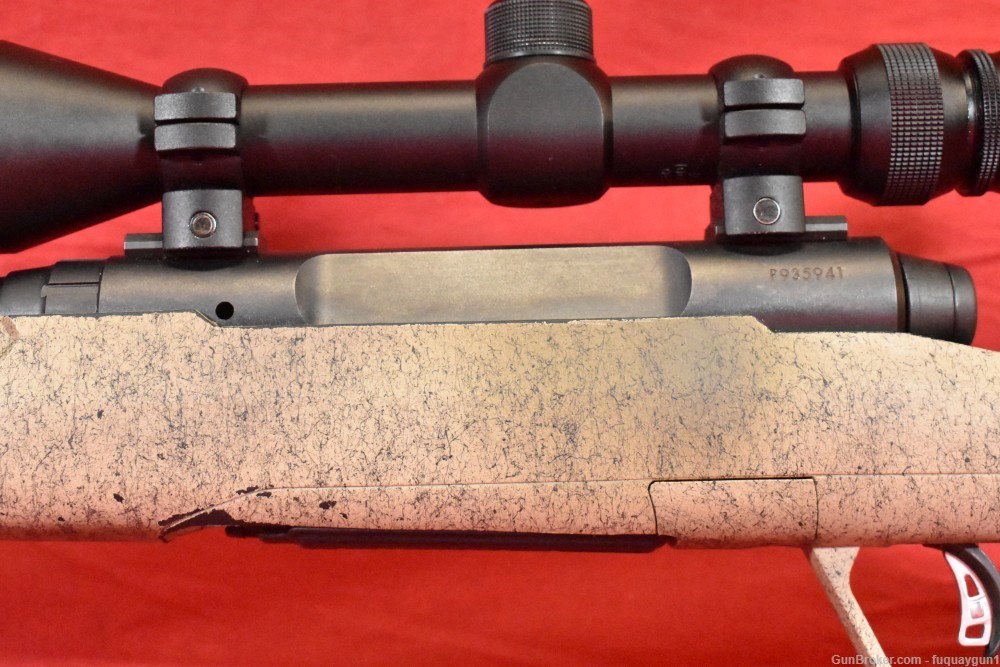 Savage Axis XP 308 Win Bushnell 4-12x40 Scope 22" 4RD Tan Black Axis-img-15