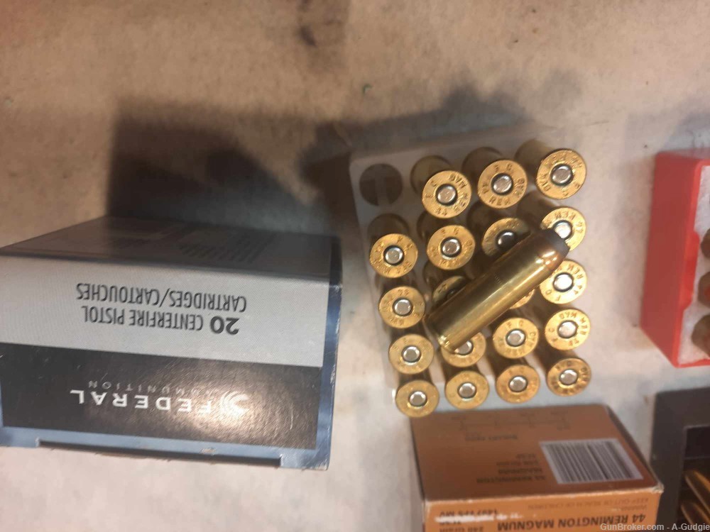 44 Mag Ammo Federal Winchester and PMC & Elliot 159 Rounds -img-4