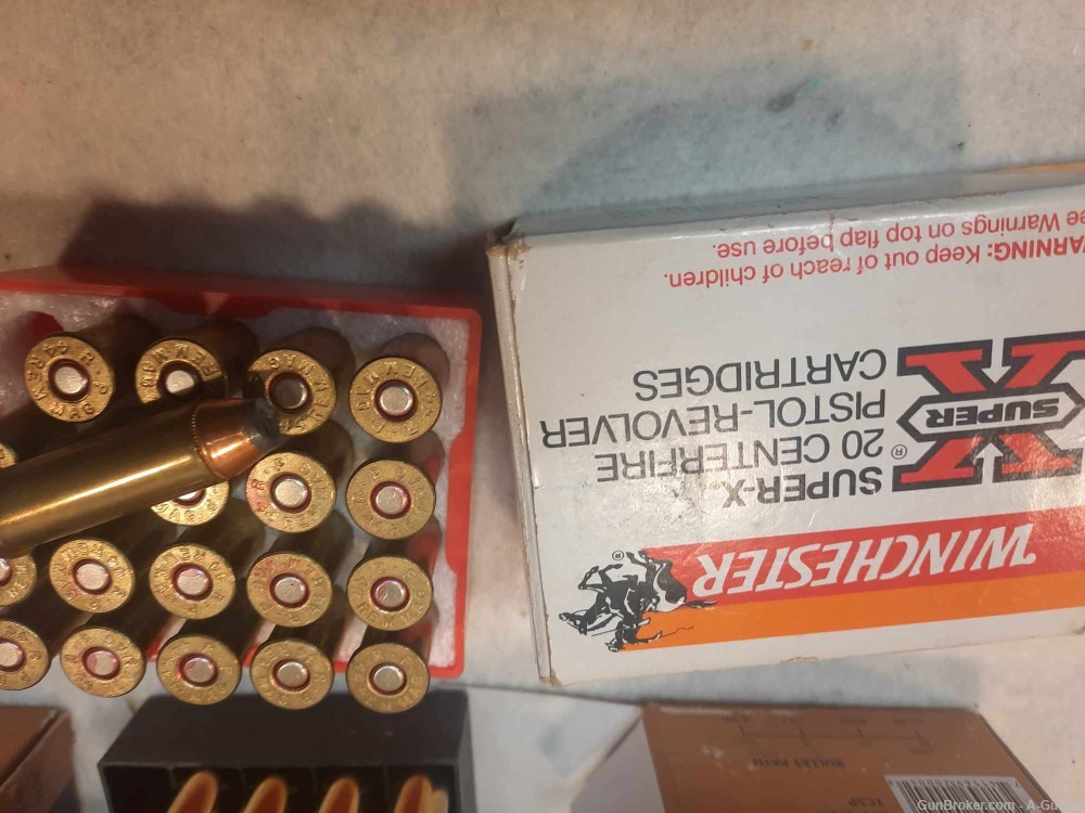 44 Mag Ammo Federal Winchester and PMC & Elliot 159 Rounds -img-5
