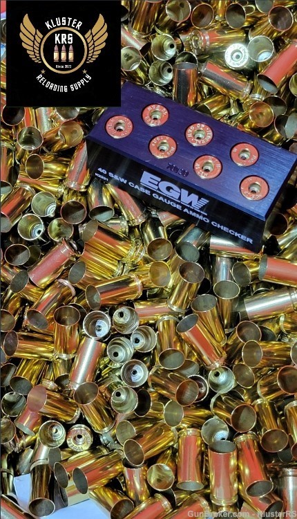 40S&W Processed Brass Ready To Load, QTY 1,000 pcs-img-4