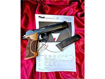 Very Rare Sig Sauer P210 Super Target 6in 9mm German Mastershop P210 6" 9mm