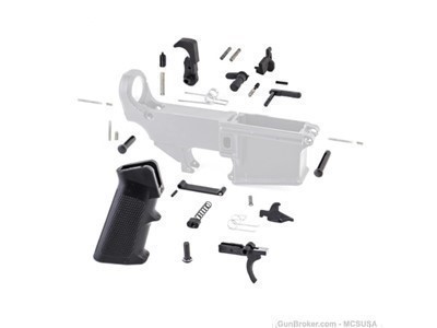 AR15 Lower Parts Kit With Grip Trigger and Hammer LPK .223 5.56