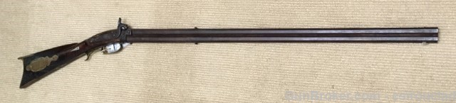 Kentucky style Swivel Breech O/U rifle, percussion-img-0