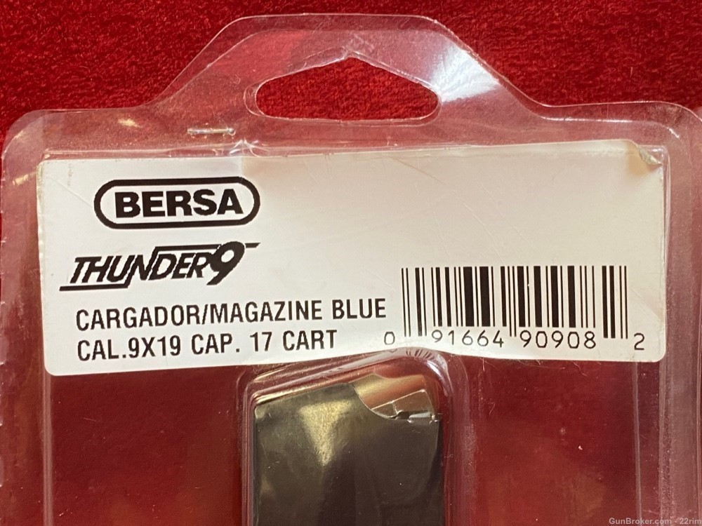one [1] Bersa Thunder9 17rd Mags, 9mm, OEM, New-img-1