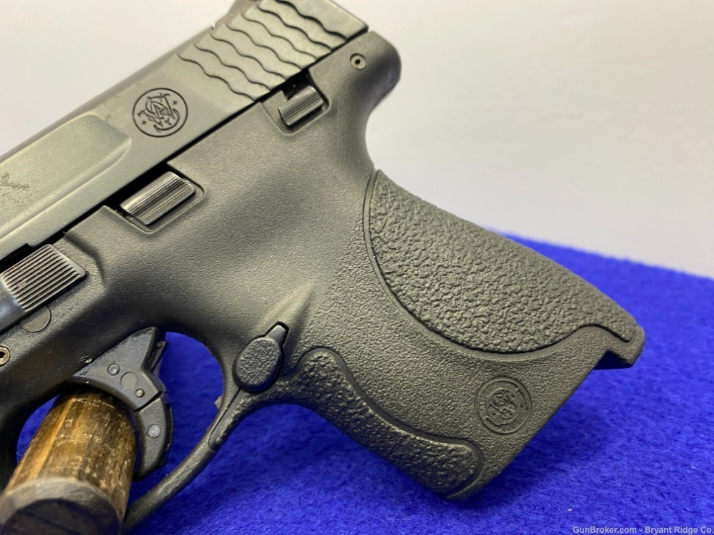 Smith Wesson M&P 9 Shield 9mm Black 3.1" *SLIM & LIGHTWEIGHT PISTOL*-img-4