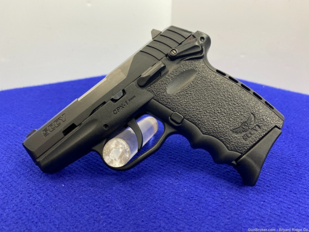 SCCY Industries CPX-1 9mm Black 3.1" *PRECISION MADE "POCKET PISTOL"*-img-3