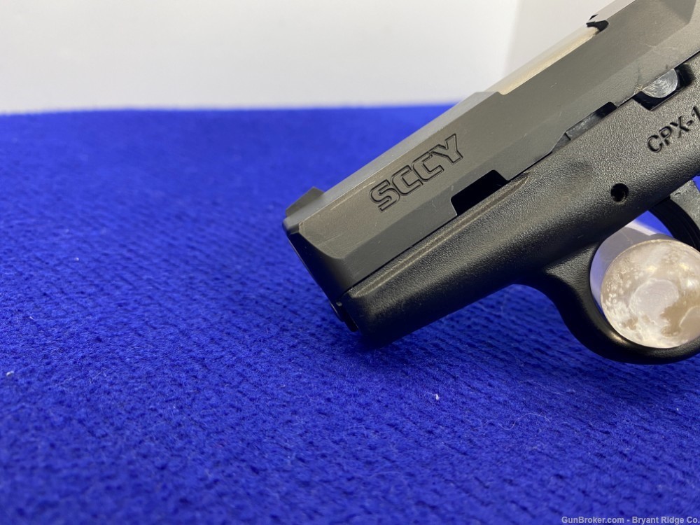 SCCY Industries CPX-1 9mm Black 3.1" *PRECISION MADE "POCKET PISTOL"*-img-14