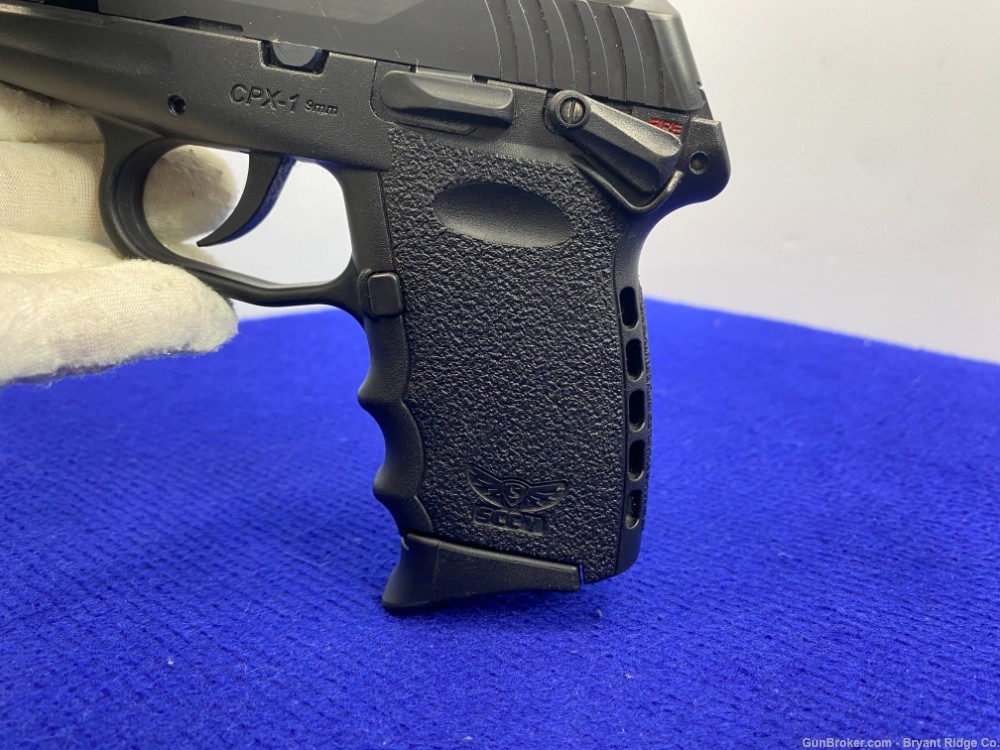 SCCY Industries CPX-1 9mm Black 3.1" *PRECISION MADE "POCKET PISTOL"*-img-43