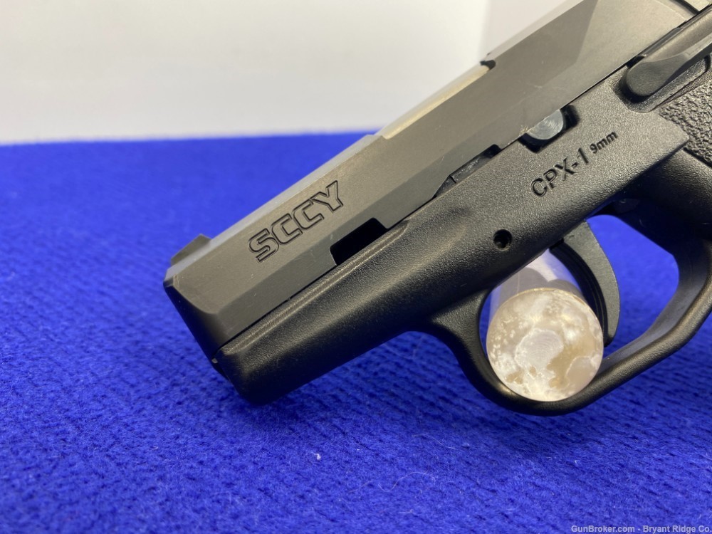 SCCY Industries CPX-1 9mm Black 3.1" *PRECISION MADE "POCKET PISTOL"*-img-13