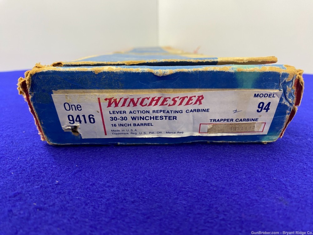 1979 Winchester 94 Trapper .30-30 Blue 16" -1ST YEAR OF PRODUCTION- Amazing-img-2