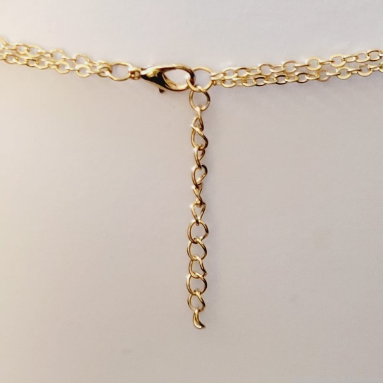 Sammy Fashion Jewelry 22" Layered Necklace & 5 Charm Bracelets. SD8&SD11.  -img-5
