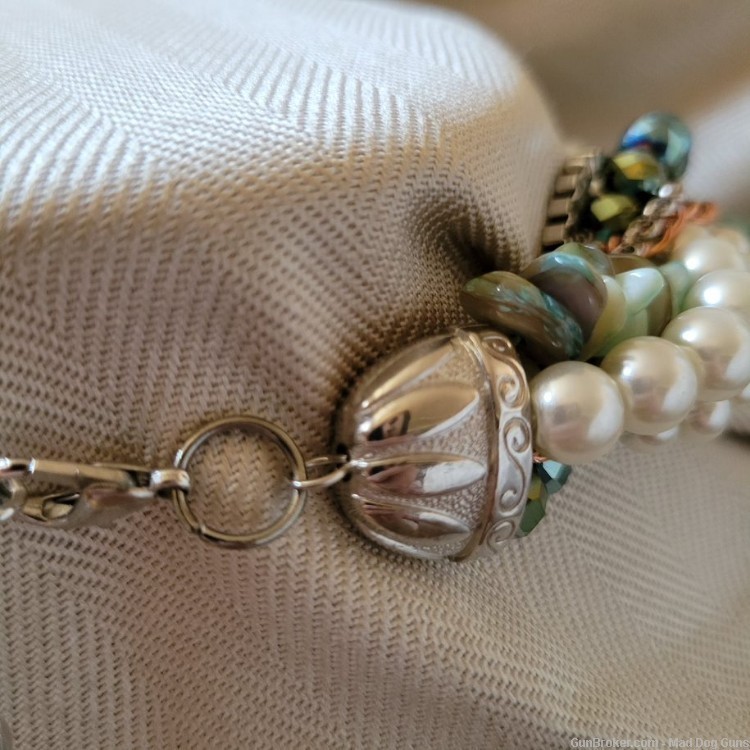 Sammy Fashion Jewelry Necklace. 14" long + 4" ext.  SD10.   -img-3