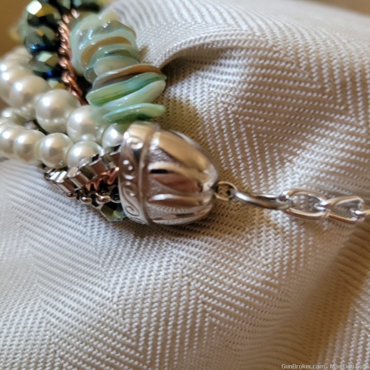 Sammy Fashion Jewelry Necklace. 14" long + 4" ext.  SD10.   -img-4