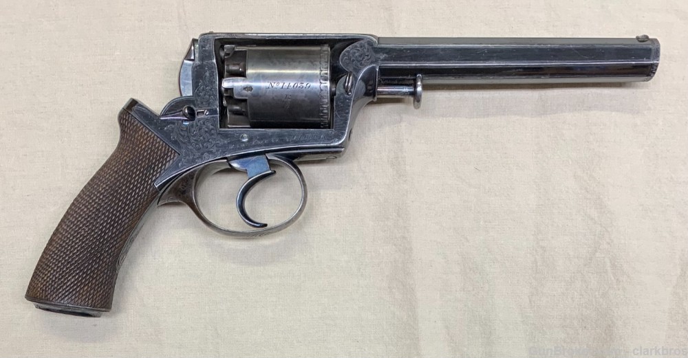 PENNY Deane Adams Model of 1851 Double Action Black Powder Revolver London -img-0