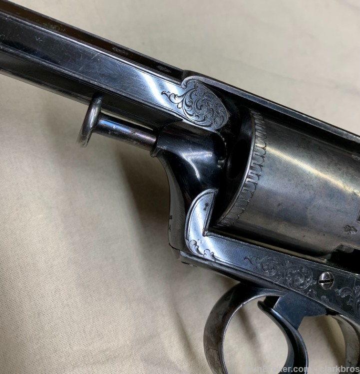 PENNY Deane Adams Model of 1851 Double Action Black Powder Revolver London -img-8