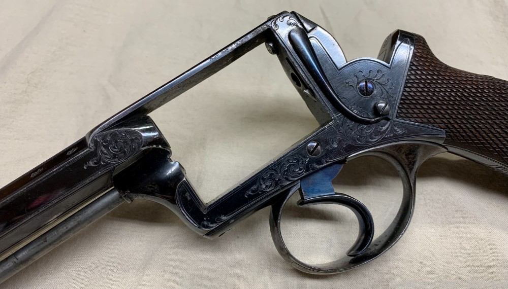 PENNY Deane Adams Model of 1851 Double Action Black Powder Revolver London -img-23