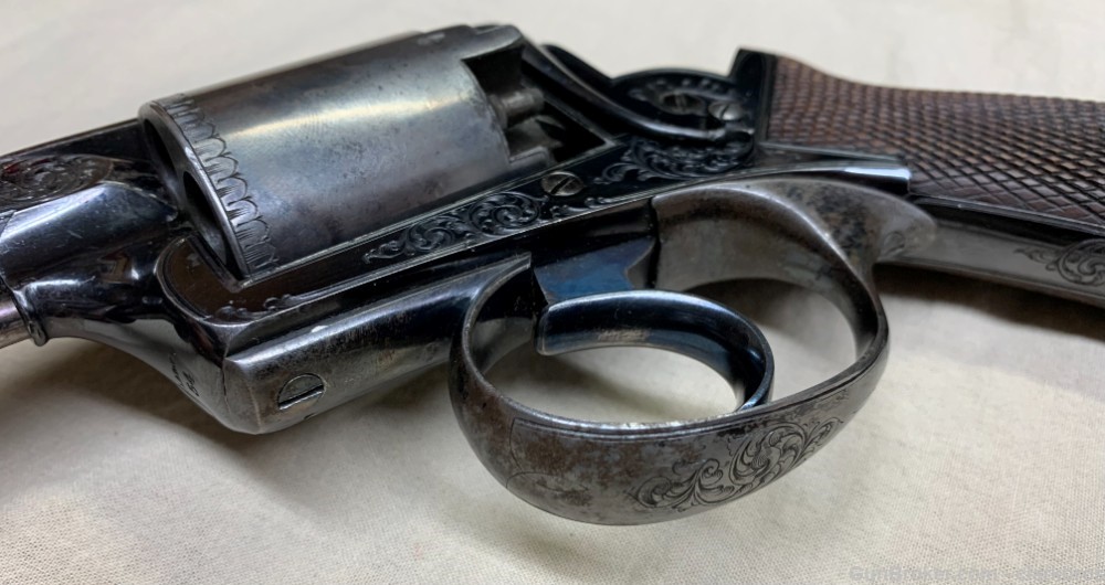 PENNY Deane Adams Model of 1851 Double Action Black Powder Revolver London -img-10