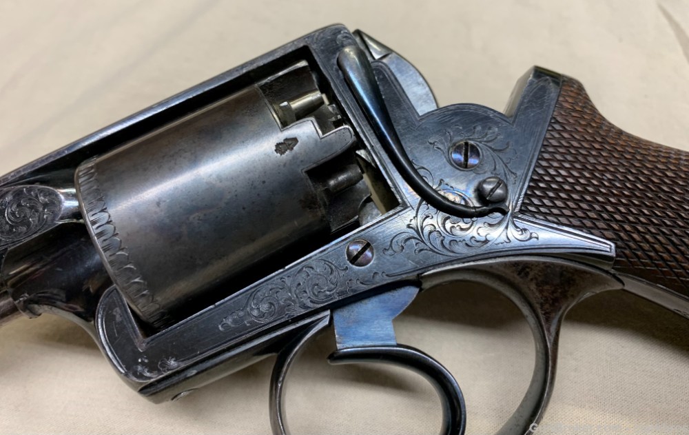 PENNY Deane Adams Model of 1851 Double Action Black Powder Revolver London -img-14