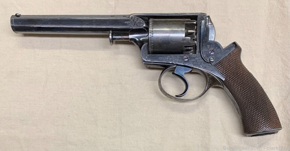 PENNY Deane Adams Model of 1851 Double Action Black Powder Revolver London -img-1