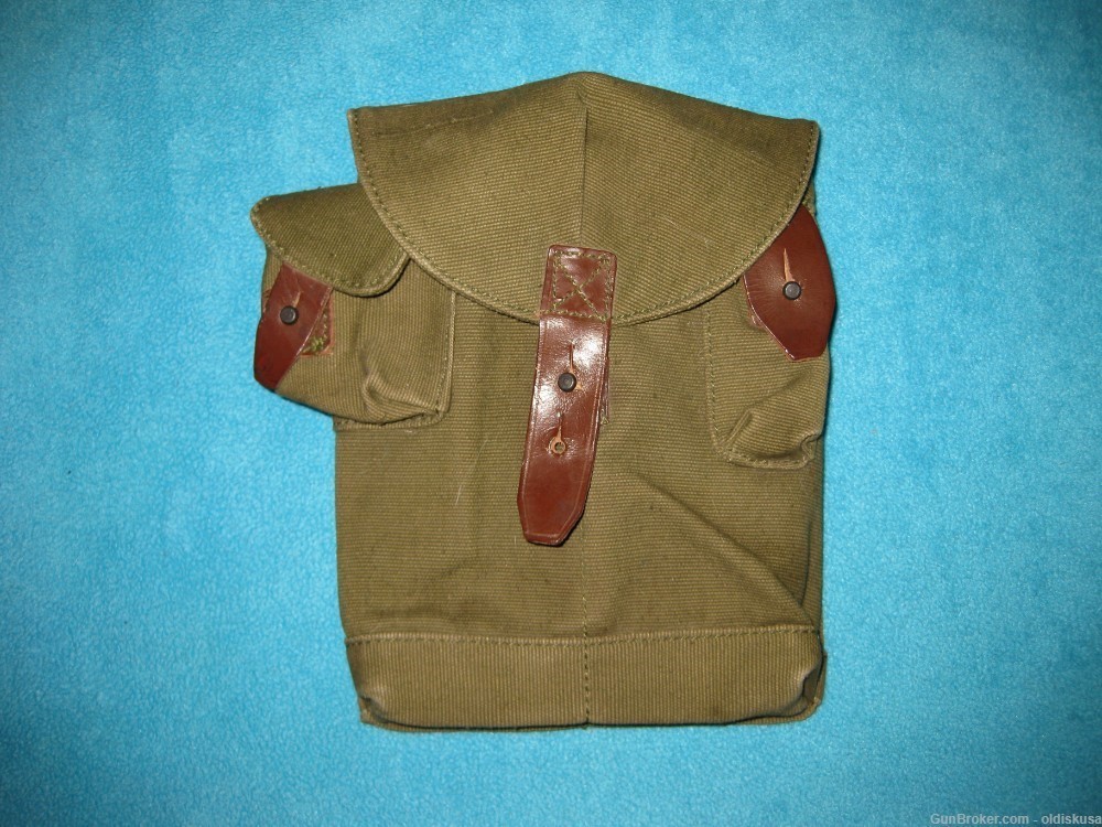 Pouch For Two Magazines AK47 7.62x 39mm. East Europe After WW2 Early Period-img-0