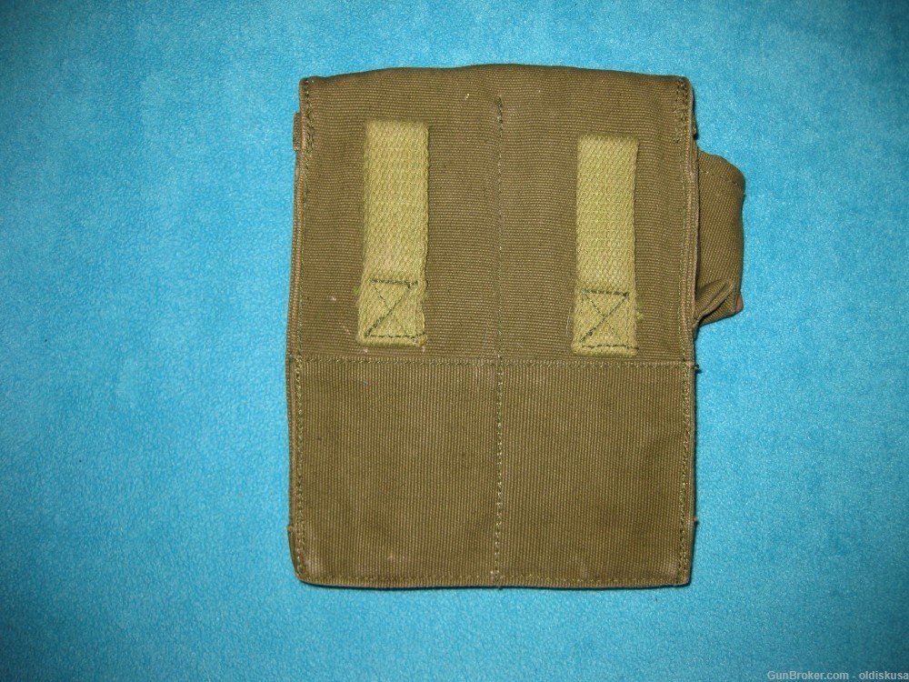 Pouch For Two Magazines AK47 7.62x 39mm. East Europe After WW2 Early Period-img-3