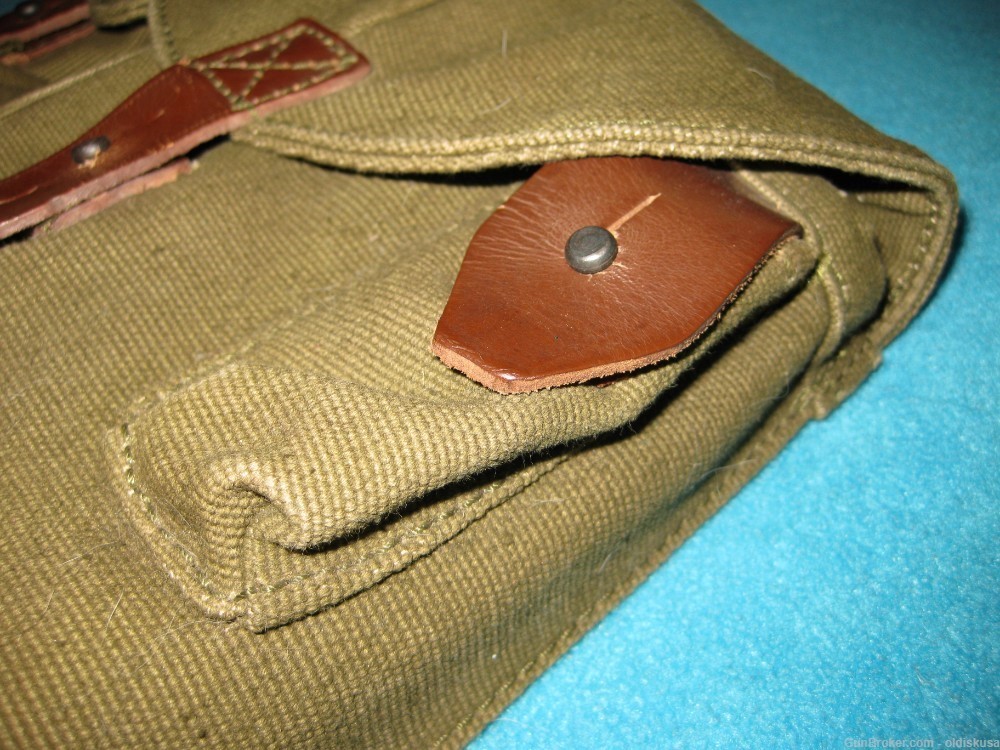 Pouch For Two Magazines AK47 7.62x 39mm. East Europe After WW2 Early Period-img-6