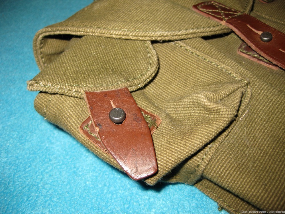 Pouch For Two Magazines AK47 7.62x 39mm. East Europe After WW2 Early Period-img-7