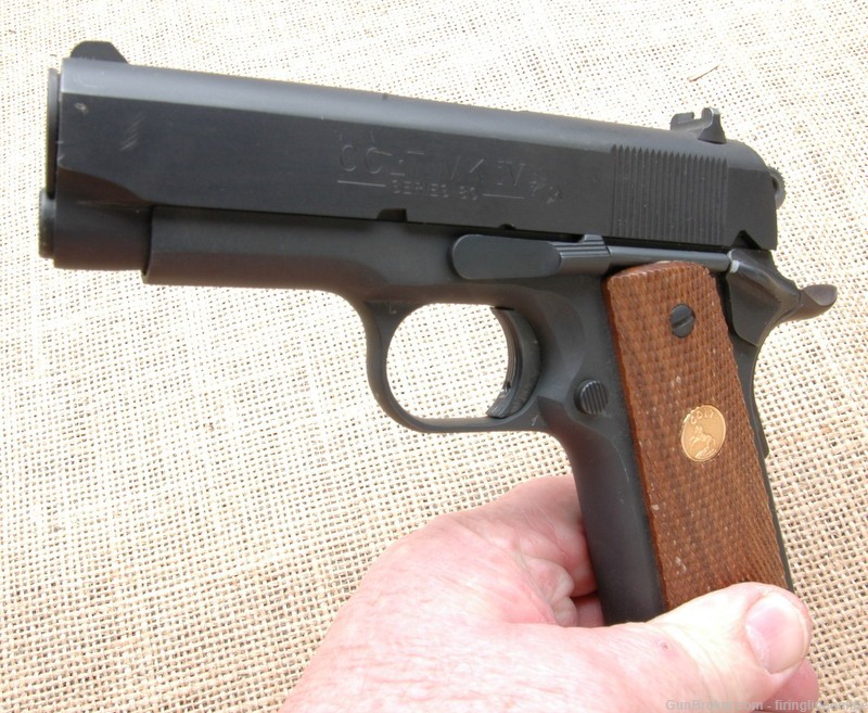 Excellent used Colt Mk IV Series 80 Officers Model-img-5