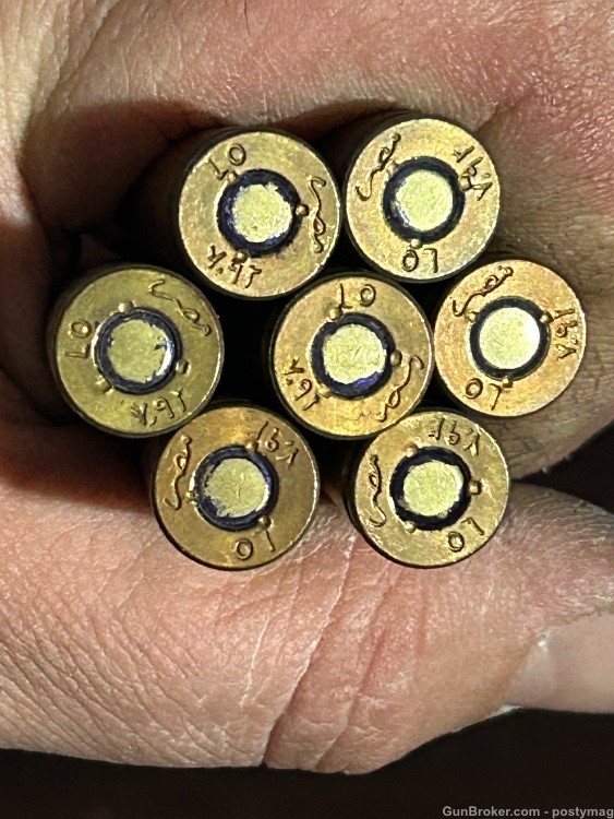 8x57 8mm mauser 7.92x57 EGYPT  brass case magnetic 197grn (200 qty)-img-2