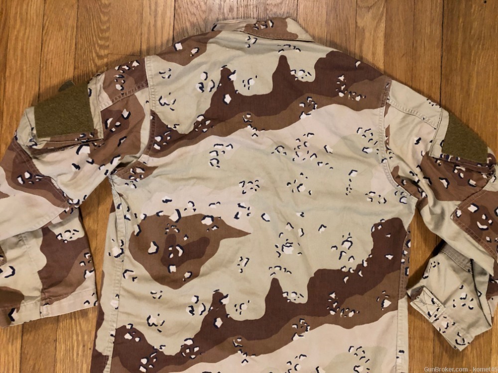 GWOT OIF US Military RAID MOD Choco Chip 6-Color Desert Camo BDU ACU Shirt-img-19