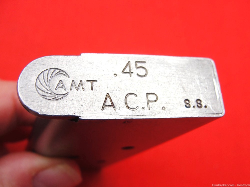 AMT backup 45 ACP factory magazine-img-4