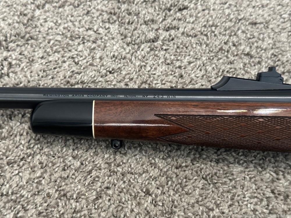 Remington 700 BDL Left hand 243 win rare 22” brl  2003 A+ wood unfired -img-6