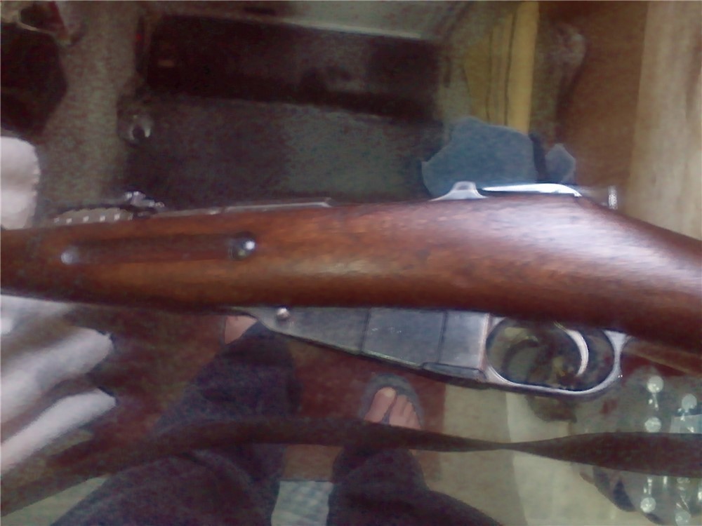 Antique SA Russian Model 1891 Mosin- Nagant rifle-1897 w/leather sling-img-15