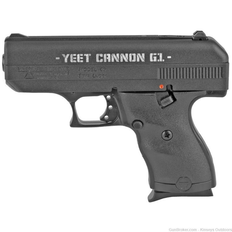Hi-Point Yeet Cannon G1 Pistol 9mm Black 3.5 in. 8+1 rd.-img-0