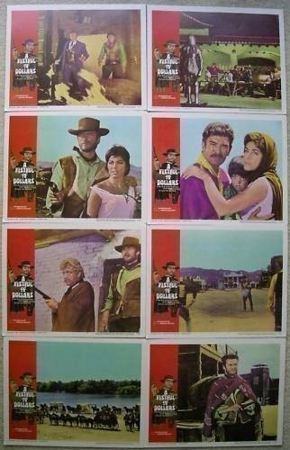 Fistfull of dollars  Complete  lobby card set-img-0