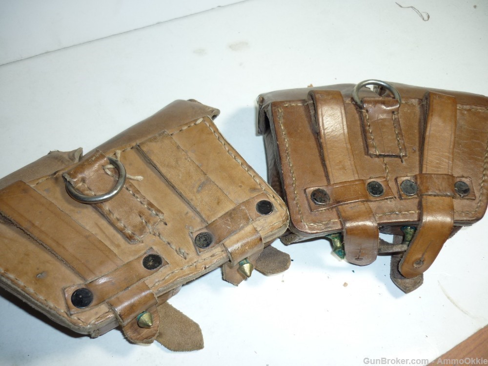 1ct - Leather Ammo Pouch - 8x56r Mannlicher Steyr-img-16