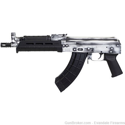 VSKA Draco Pistol 7.62x39 Distressed White 30rd Magpul Furniture-img-0