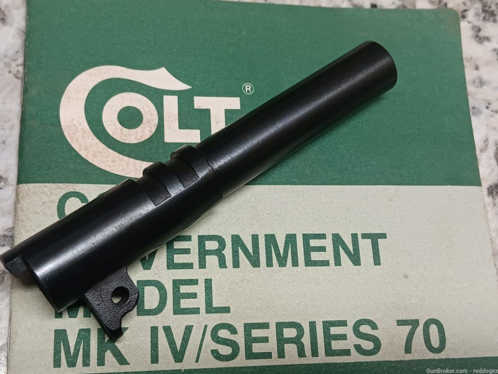 Colt 1911 series 70 45acp Barrel- new- 5 inch Government Length-img-1