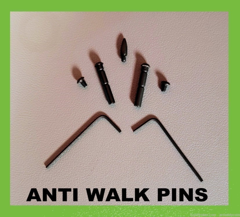 Toxic Arms ANTI WALK PINS pin set  New for 2023 - for Trigger & Hammer-img-0