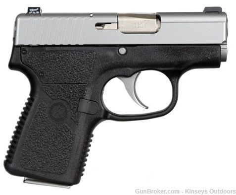 Kahr P380 Pistol with Night Sights .380 ACP 2.58 in Two Tone Black and Stai-img-0
