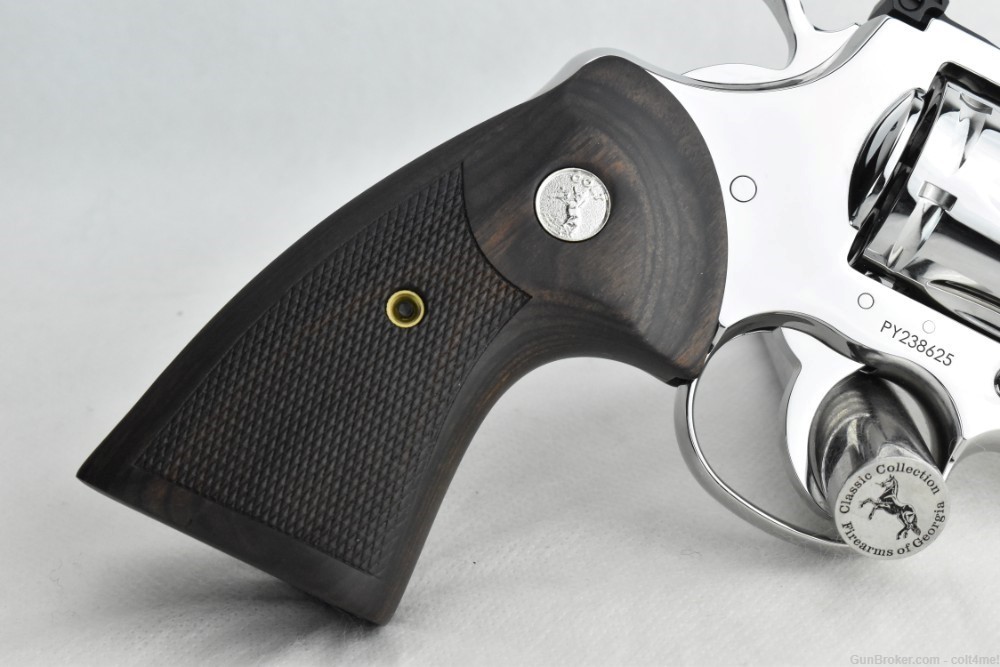 Bright Stainless Colt Python 3" SP3WTS .357 Mag BRAND NEW Custom Revolver -img-10