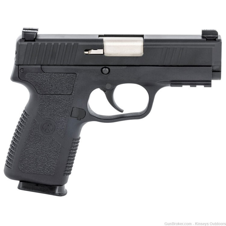 Kahr P9-2 Pistol 9mm 3.6 in. Black and Blackened Stainless 7 rd.-img-0