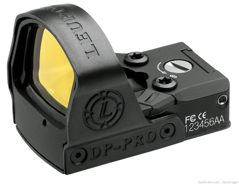 Leupold 119688 DeltaPoint Pro Matte Black 1x25.70mmx17.50mm 2.5 MOA Red Dot-img-1