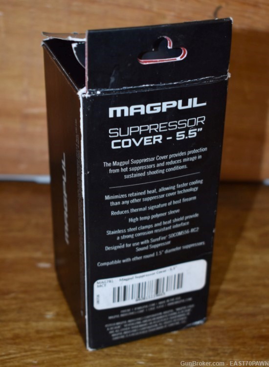 Magpul MAG781-MCT Suppressor Cover 5.5" Coyote Tan-img-5