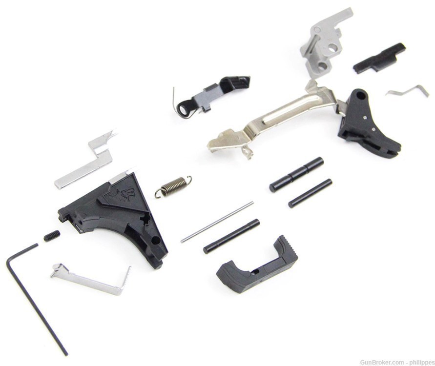 GLOCK 19, 23, 32, 38 Gen4 Frame Kit for GLOCK, Freedom Wolf, and More-img-2