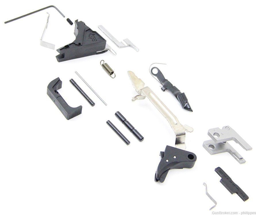 GLOCK 19, 23, 32, 38 Gen4 Frame Kit for GLOCK, Freedom Wolf, and More-img-1