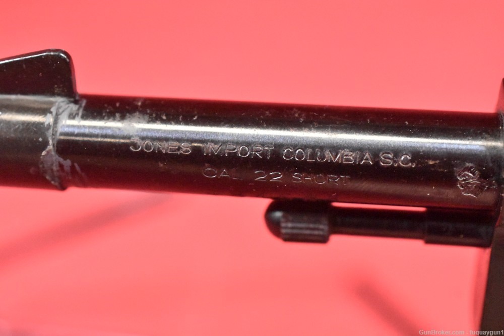 Gecado Revolver DA/SA German-Made 22 Short 3" 6rd Rimfire Revolver Import-img-23