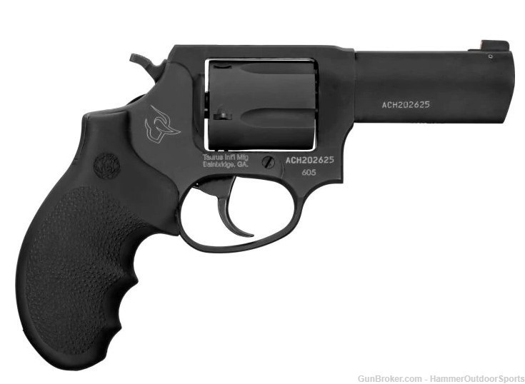 Taurus Defender 605 Revolver - Black | 357 Mag / 38 Spl +P | 3" Barrel | 5r-img-1